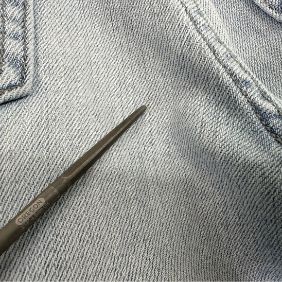 Willow + Root Womens High Rise Mom Fit Jeans Size 26 Distressed Light Wash Denim - Picture 8 of 11